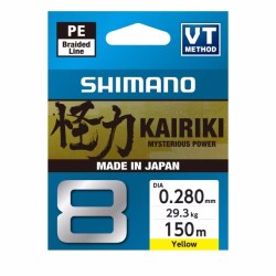 Shimano KAIRIKI VT 8 Yellow 0.060mm 150m/5.3kg Made In Japan