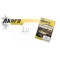 Hooks AKARA SW-100-1 PERCH/AHVEN (Nr. 8, BN) with leaders (60 cm, 0,18 mm) 10.pcs