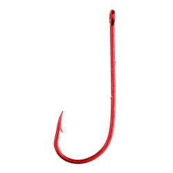 Mikado Hook Sensual Round With Barbs Red size 8 10tk