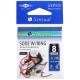 Mikado Hook Sensual Sode W/Ring Black size 8 10tk Mikado Hook Sensual Sode W/Ring Black size 8 10tk