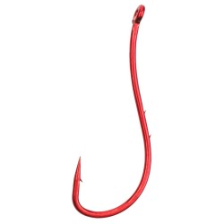 Mikado Hook Sensual Ryusen W/Ring Red size 8 10tk