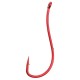 Mikado Hook Sensual Ryusen W/Ring Red size 8 10tk