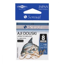 Mikado Hook Sensual Aji Douski W/Ring Black size 10 10tk