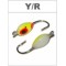 Mormishka «EPOX Drop» Nr. 1208 P with an eyelet (8mm, 0g, hook 12, colour: Y/R)