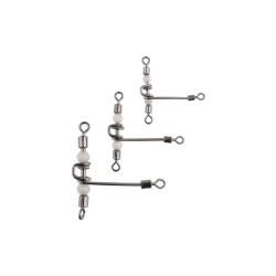 Mikado T-Rolling Triple Swivel With Pearl Beads AMA-A3702 size 10-12 9kg 5pcs