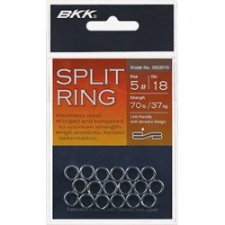 Landirõngas BKK Split Ring 51 #10 136 kg 9.pcs