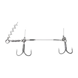Daiwa Prorex Screw-In Shallow Rig Stinger 3/0+2/0 20-30cm
