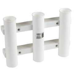 Fladen Ridvahoidja 3 Pipes White 22x5x30cm