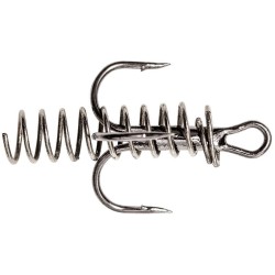 Fladen Maxximus Kolmik Black Nickel Treble with Coil 4tk Suurus 12