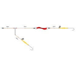Fladen Lestarakendus Butt Lure rig 55cm/0.50mm 40g