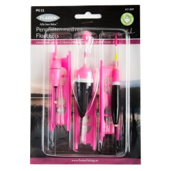 Fladen Korgi / Ujuki komplekt Roosa 3tk