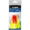 Fladen Glowing Squids Rig 10/0 glow orange