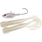 Fladen Big Single Tail With 2 Bodies 400g luminous
