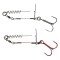 Savage Gear Carbon49 Corkscrew Stinger #2/0 31kg 2pcs