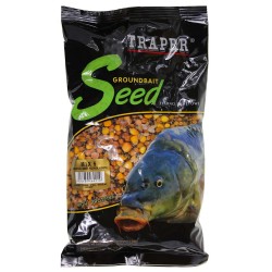 Traper Groundbait Seed 500g MIX 5 Sweet corn, Pea, Wheat, Hemp