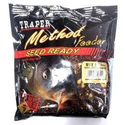 Traper Groundbait Seed 500g MIX 8 Agrimony, Hemp, Sweet corn