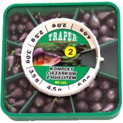 Traper libiseva tina kmpl. nr.2 60tk 30207
