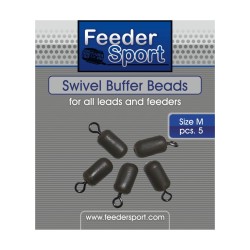 FeederSport Swivel Buffer Beads Size / Suurus: M 5.pcs / tk