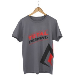 Mikado Total Fishing T-Särk Real Grey L