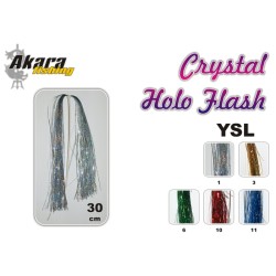 Flies tail AKARA Crystal Holo Flash YLS (30 cm, color: 6)