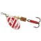 Mepps Aglia blanc/rouge nr2 4.5g