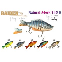 RAIDEN «Natural J-Jerk» 145 S (51 g, 145 mm, colour 392)