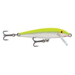 Rapala Original Silver Fl Chartreuse 7cm/4g F07 SFC