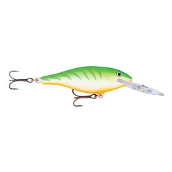 Rapala Shad Rap Green Tiger UV 5cm/6g SR05 GTU