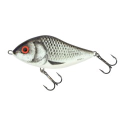 Salmo Slider Sinking 12cm - Holographic Grey Shiner