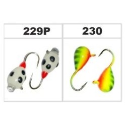 Mormishka «DROP» Nr. 11 with an eye (5 mm, 1.9 g, colour: 230