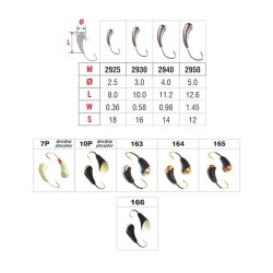 Mormishka «URALKA» Nr. 29 with aperture (3 mm, 0.58 g, colour: 7P