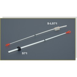 Quiver tip NOD 71S lavsan (silicone fixation, 160 mm, rigidness: 0,50