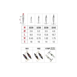 Mormishka «DICKENS (triangular)» Nr. 32 with ring (2.6 mm, 0.43 g, colour: 175P)
