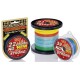WFT NEW 0.25mm 39KG Strong multicolor 300m