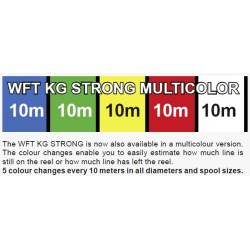 WFT NEW 0.22mm 32KG Strong multicolor 300m