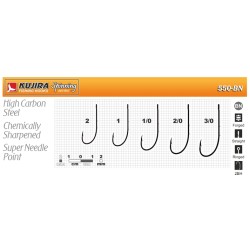 Hooks KUJIRA 550 (Nr. 8, BN, jig, pack. 5 items)
