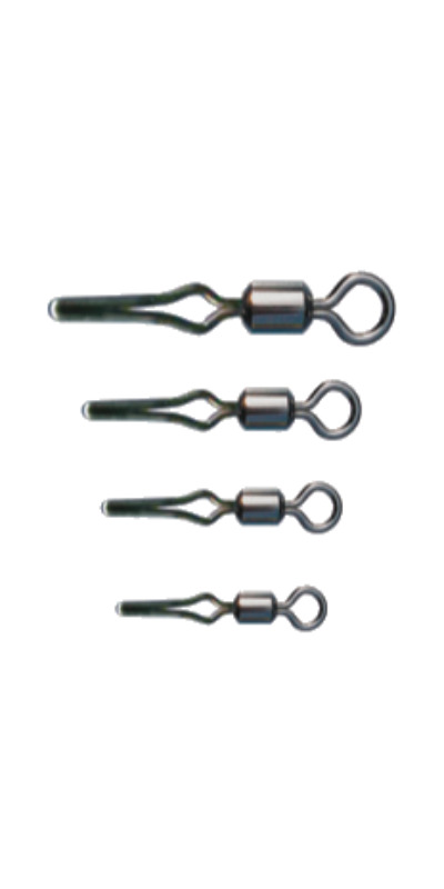 Cralusso Swivel with side line clip Size8/14kg/12pcs.- 2135