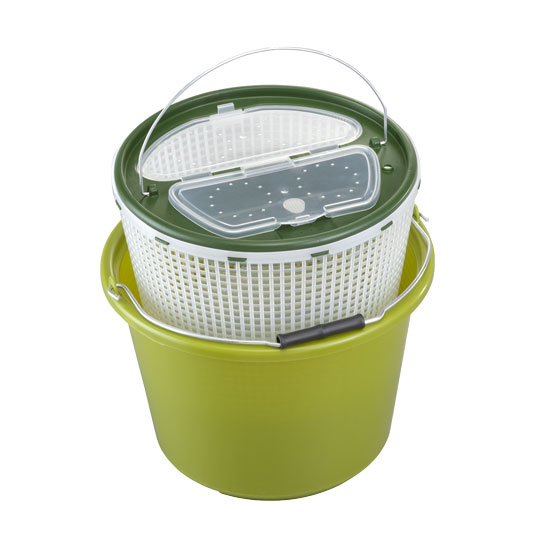 Plastica Panaro  Elussöödanõu 12l ART.116/12 roheline