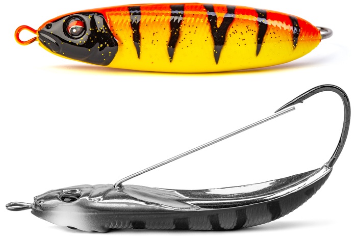 Rohuvaba Lant Weedless Spoon 70MM RYB