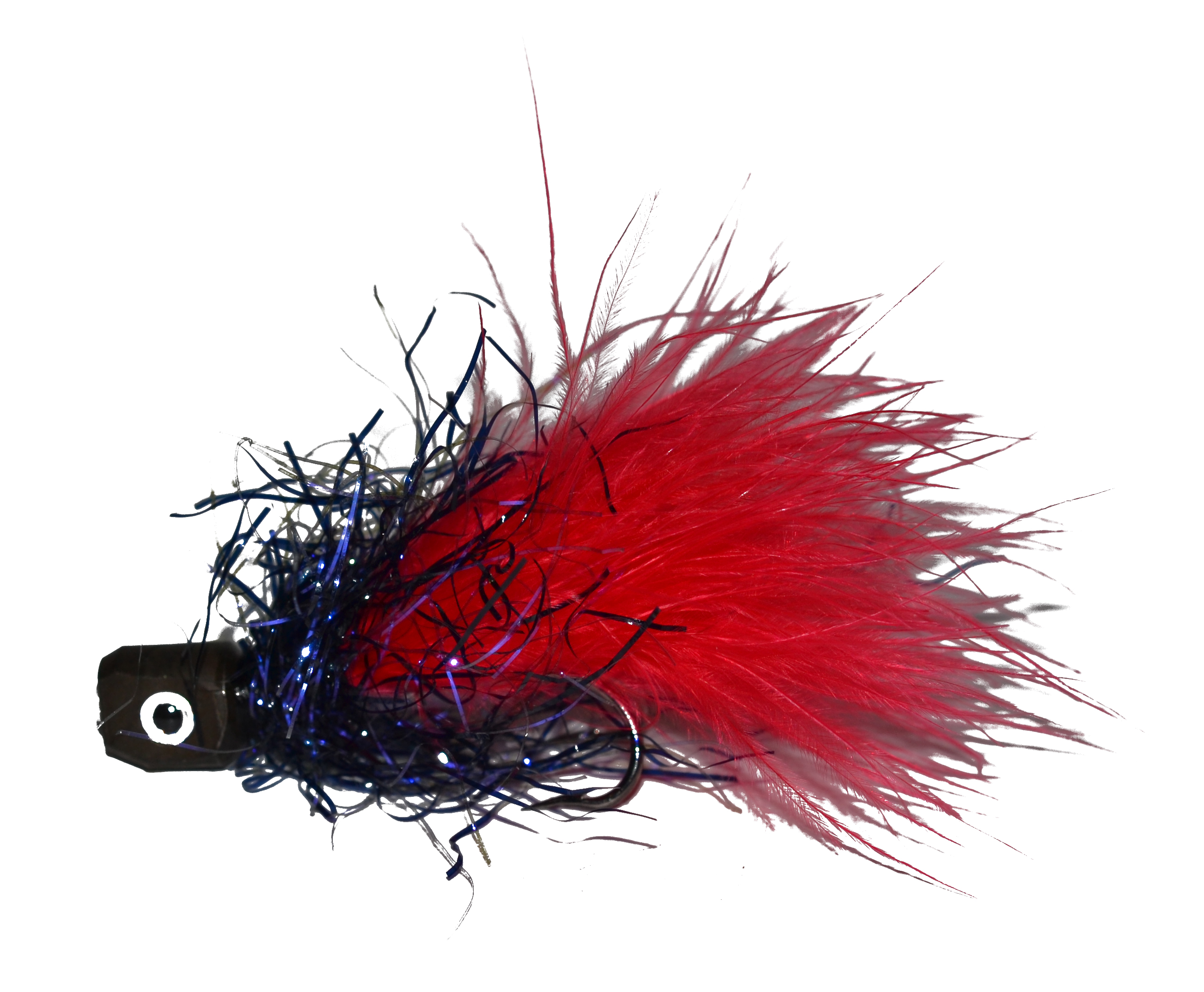 EUMER SpinTube Leech 10g fl. red/black