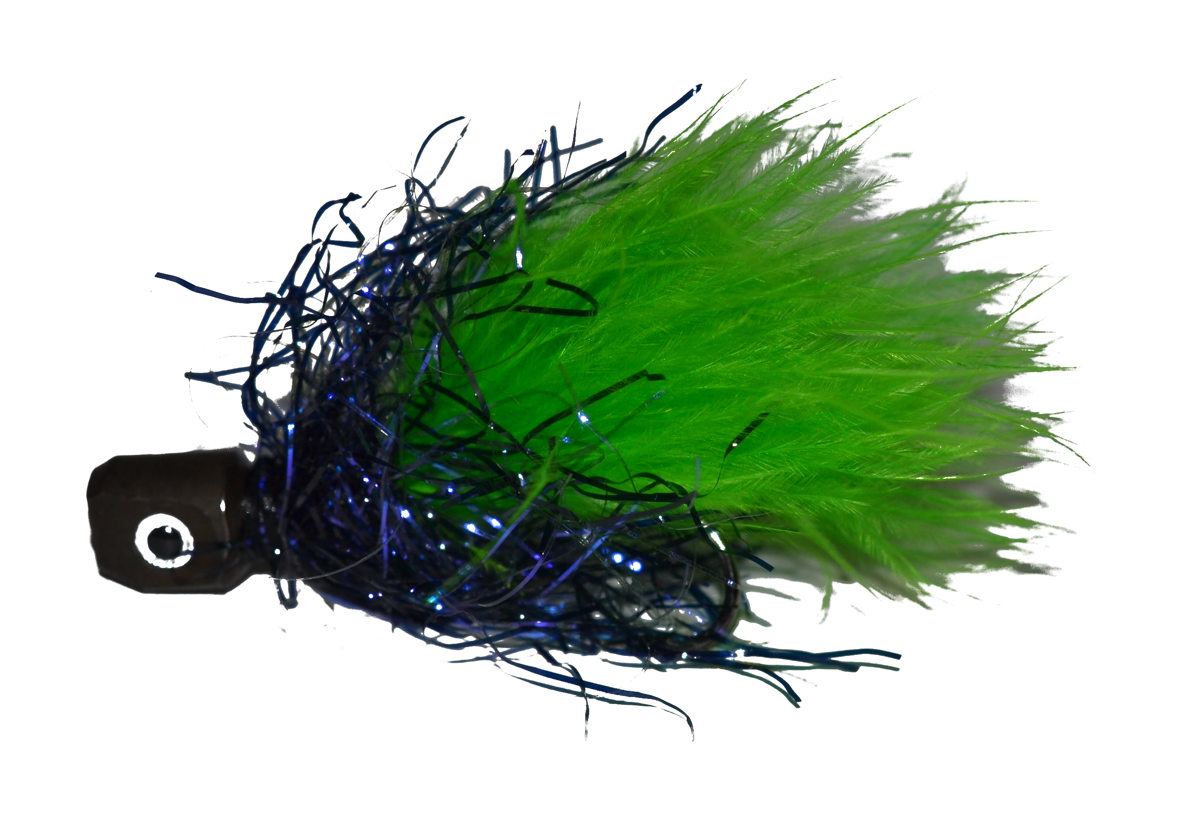 EUMER SpinTube Leech 10g fl. green/black