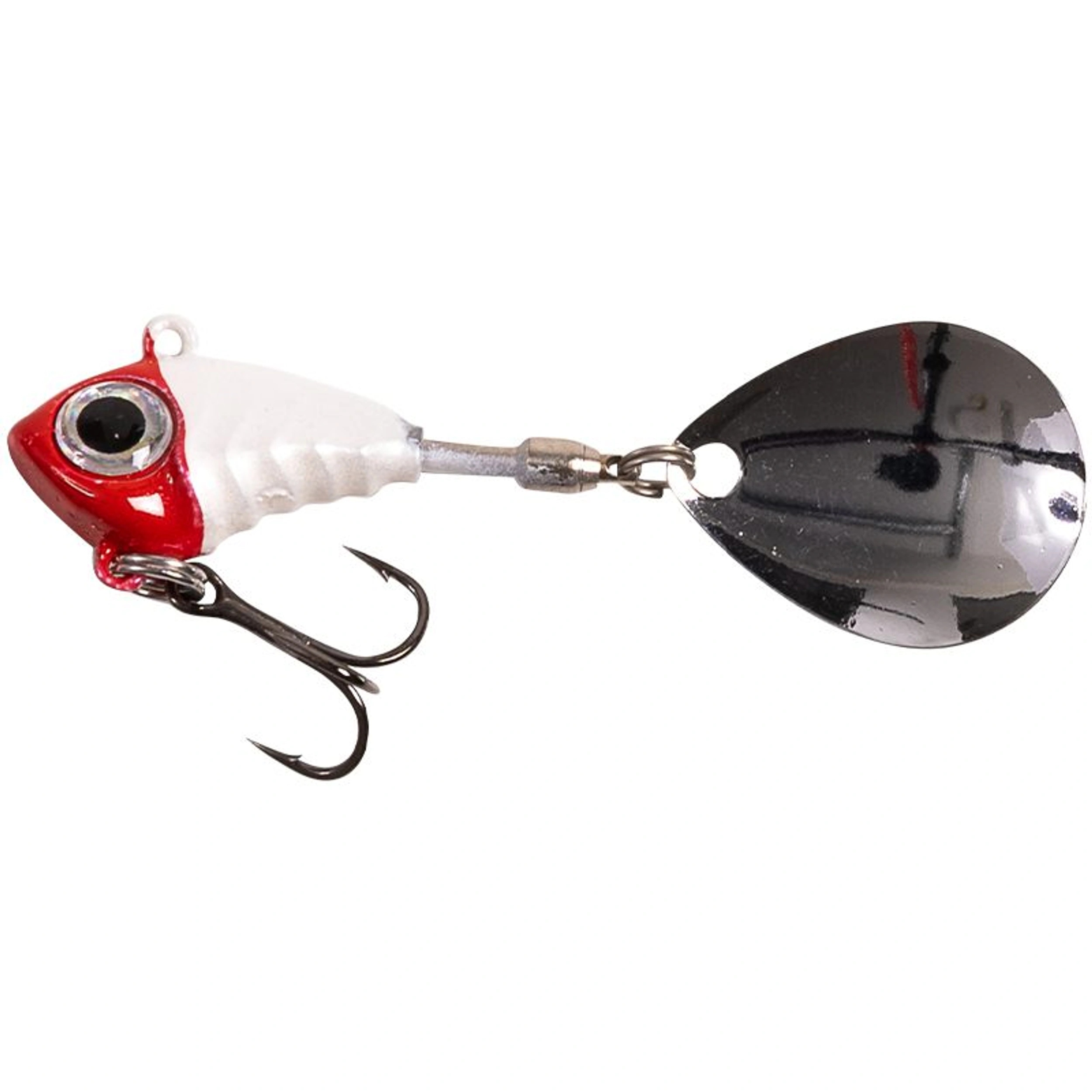 Fladen Conrad Vibra Tail 14g hot red/silver