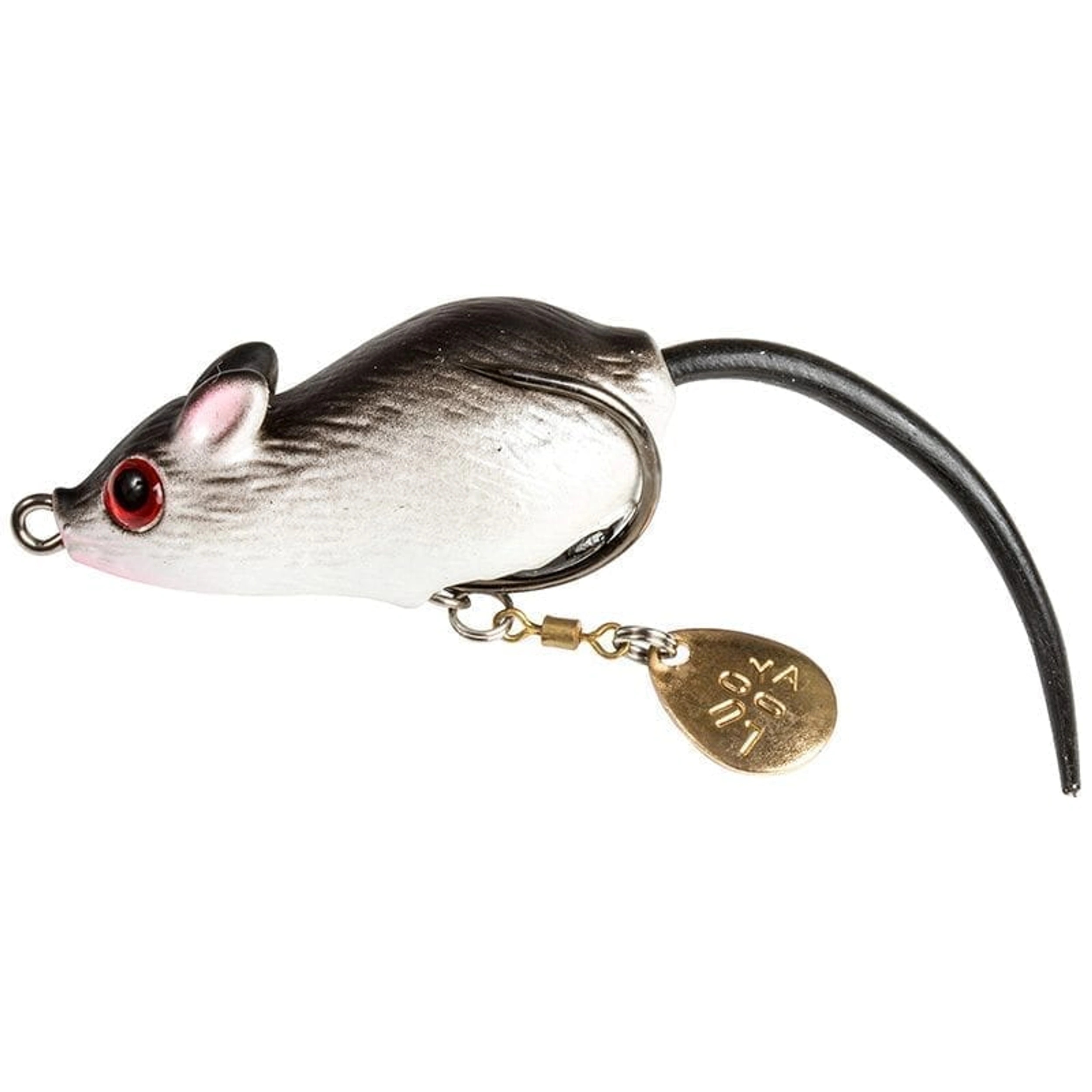 Fladen Hiir Mouse Uppuv 13.5g 6.5cm Black/White