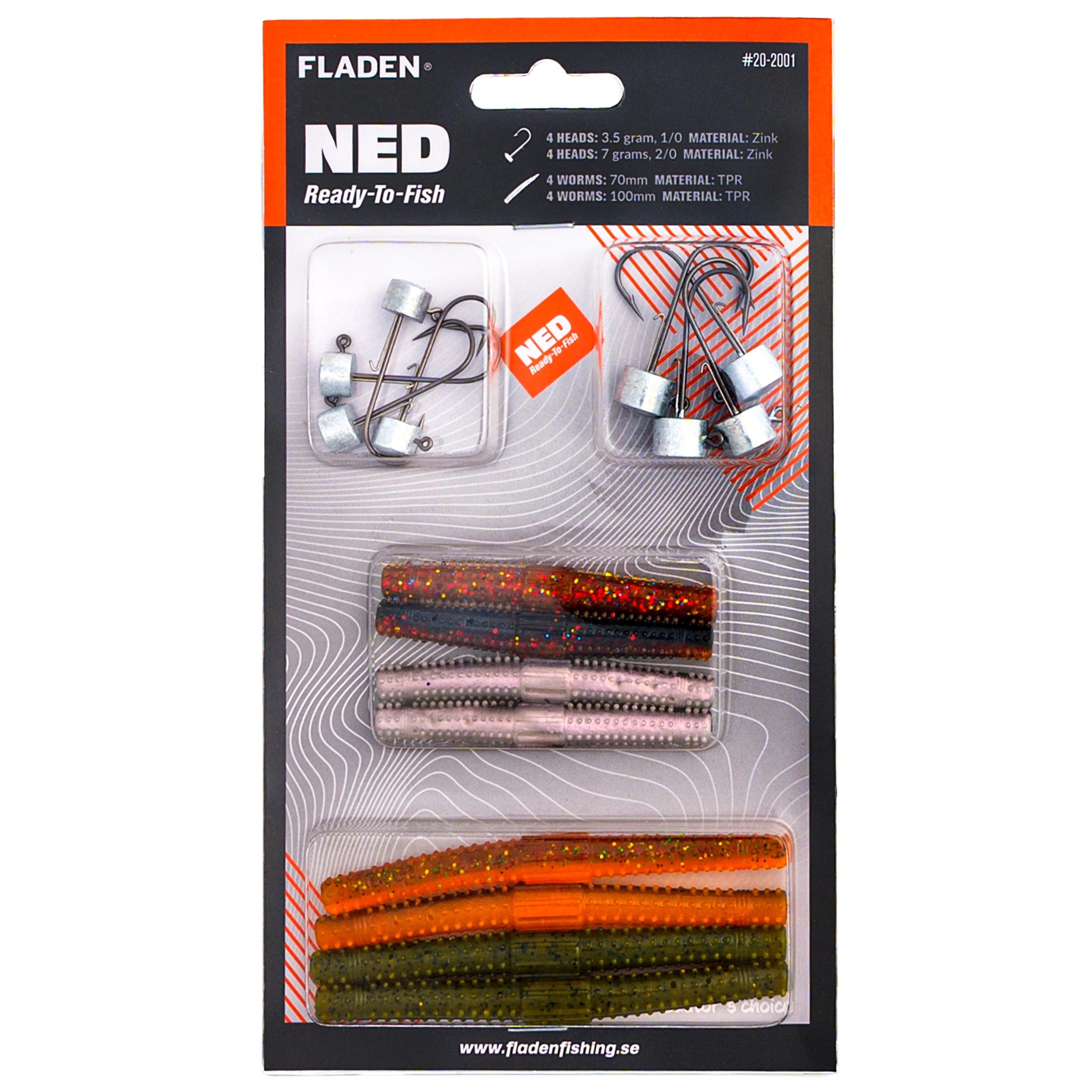 Fladen Komplekt NED Ready to Fish 8x8