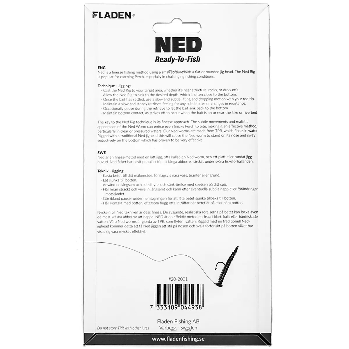 Fladen Komplekt NED Ready to Fish 8x8