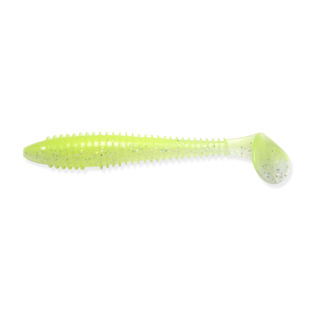 Keitech Swing Impact FAT 3.8inch/9.7cm 6tk 484T Chartreuse Shad