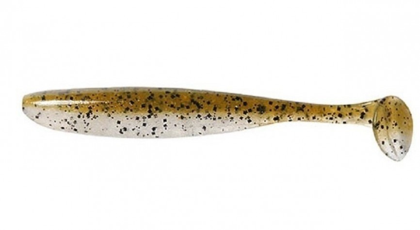 Keitech Easy Shiner 2inch/5cm 12tk 414T Green Pumpkin PP Shad