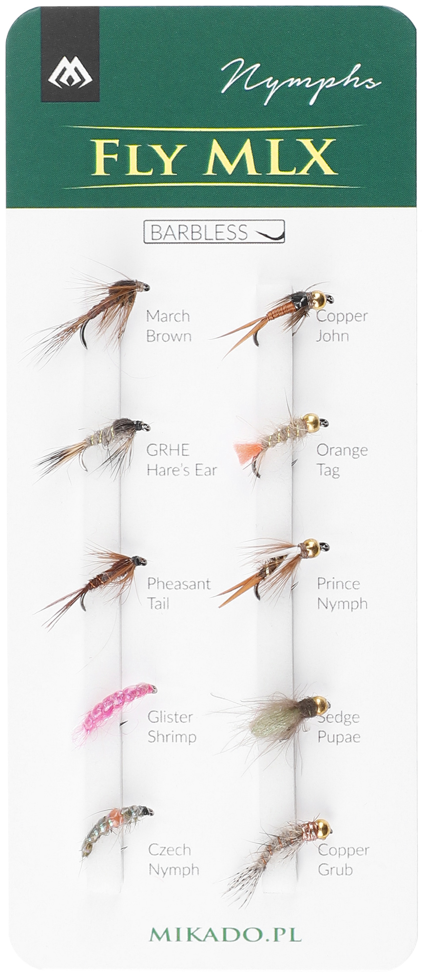 Mikado Lendõnge Putuka Komplekt Nymphs 10tk