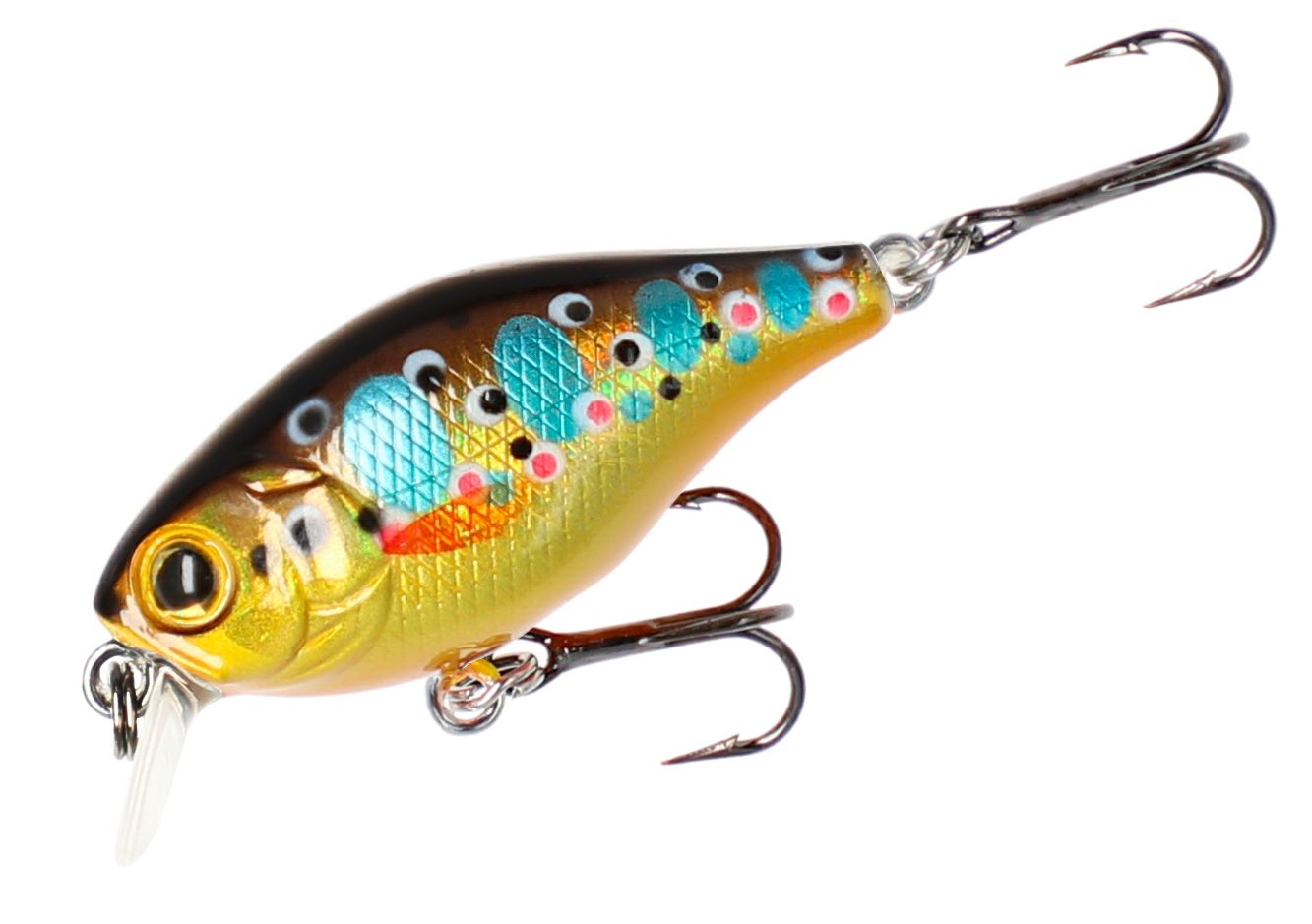 Mikado vobler Bold Head 4cm/3.5g Brown Trout