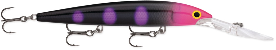 Rapala Down Deep Husky Jerk Black Light 12cm/15g DHJ12 BLKL